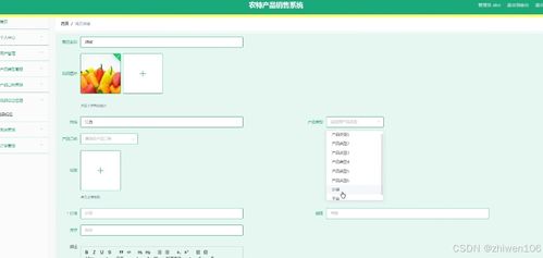 基于Node.js與Vue的農特產品銷售系統設計與實現